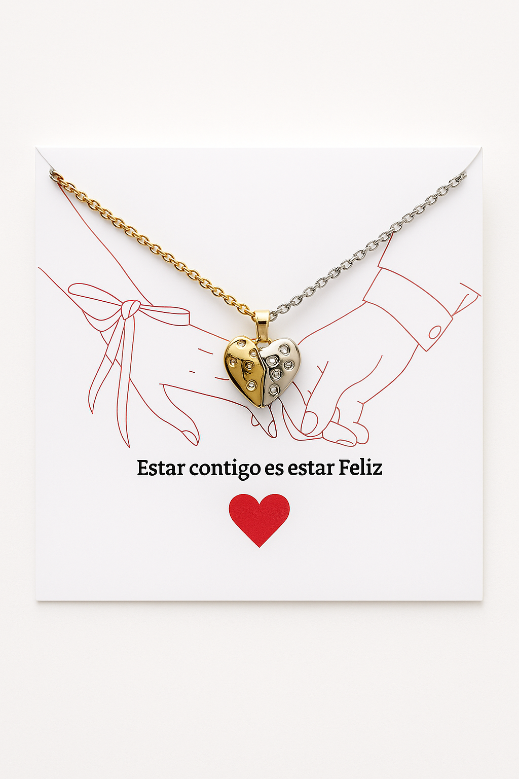 Colla pareja imantada