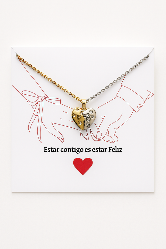 Colla pareja imantada