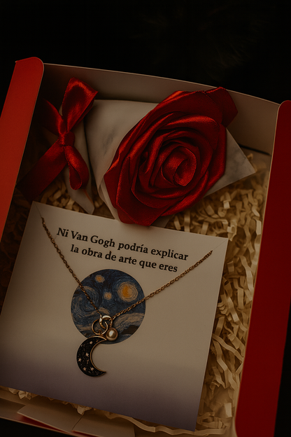 Collar "Noche Estrellada" Van Gogh